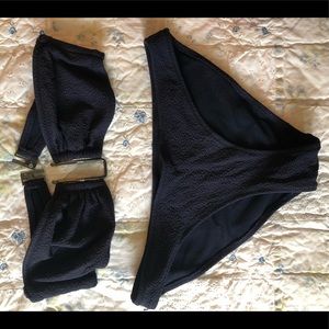 H&M bikini set black/navy